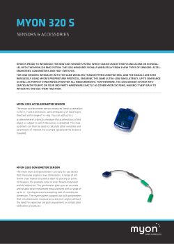 MYON 320 S - prophysics