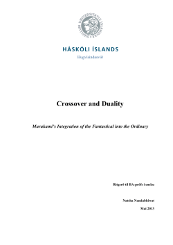 Crossover and Duality