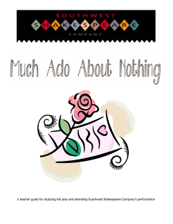 Much Ado About Nothing - Southwest Shakespeare Company