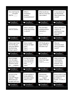 Cards Against Astronomy