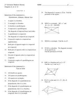 Practice problems - Rivermont Collegiate