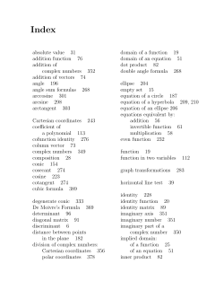 absolute value 31 domain of a function 19 addition function 76