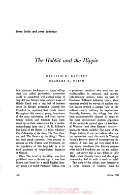 The Hobbit and the Hippie
