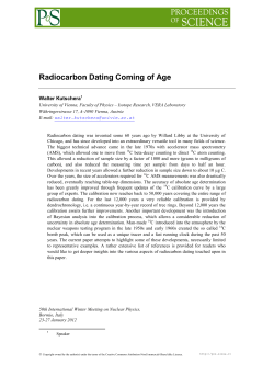 PoS(Bormio2012)003 - Proceeding of science