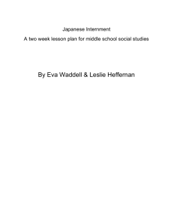 Japanese American Internment