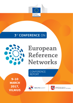 3rd conference on European Reference Networks