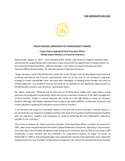 for immediate release