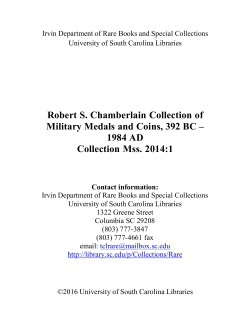 Robert S. Chamberlain Collection of Military Medals and Coins, 392