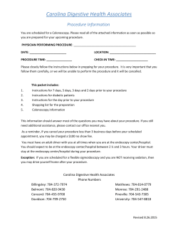 pm - Carolina Digestive Health Associates