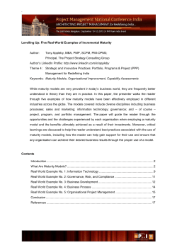 Levelling Up: Five Real-World Examples of Incremental