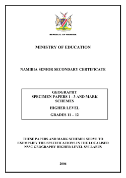 ministry of education