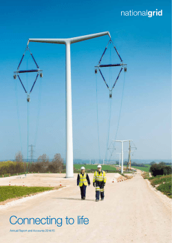 National Grid plc Annual Report and Accounts 2014/15