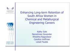 Enhancing Long-term Retention of South Africa Women in
