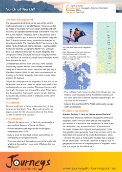 North of North? - Journeys for Learning