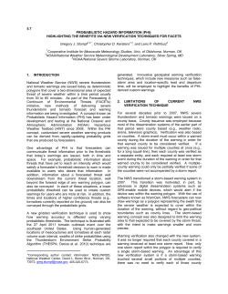 Multiple Sensor Severe Weather Application Development at the