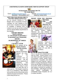 As our January meeting at &ldquo;The Badger&rdquo; was so successful, we have