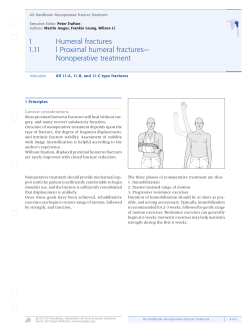 1 Humeral fractures 1.11 l Proximal humeral fractures