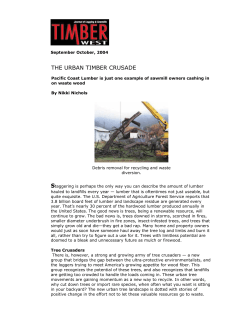 Timber West Journal September October 2004