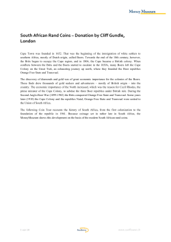 South African Rand Coins &ndash; Donation by Cliff