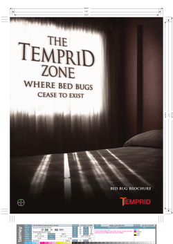 bEd bUG bROChURE - Backed By Bayer