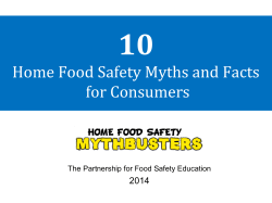 Food Safety Mythbusters