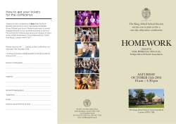 homework - Thinking Schools International