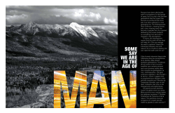 Some Say we are in the age of - Institute for Research on Public Policy