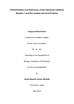 Characteristics and Relevance of the Interaction between