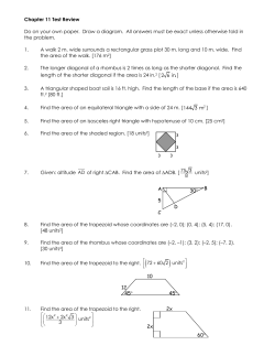 Area Worksheet - jpiichspapgeometry