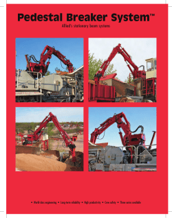 Pedestal Breaker System