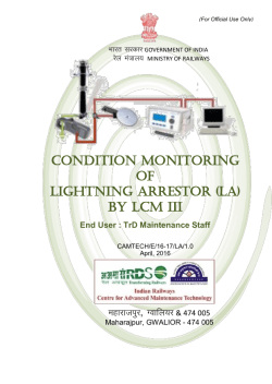 English - rdso - Ministry of Railways