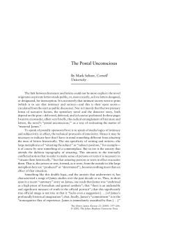 Postal Unconscious/Typewriter