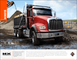 H X6 15 - International Trucks
