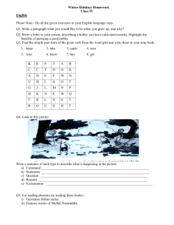 Class IV - Laxman Public School