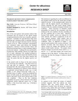Tradeoffs Between Costs and Benefits: Lessons from "The Price of O"