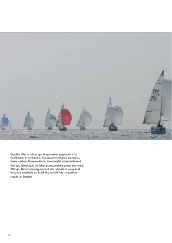 Seld&eacute;n offer a full range of spinnaker equipment for
