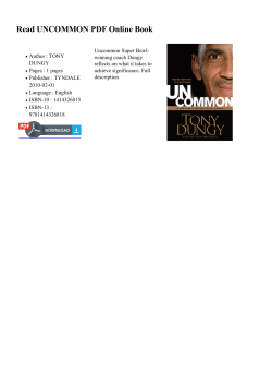 Read UNCOMMON PDF Online Book
