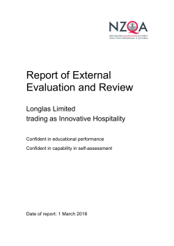 Longlas Limited trading as Innovative Hospitality