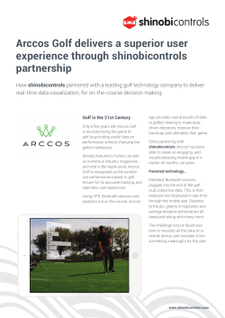 Arccos Golf delivers a superior user experience