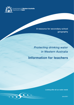 Information for teachers