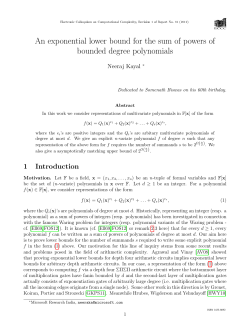 An exponential lower bound for the sum of powers of bounded