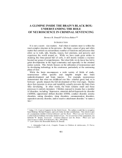 a glimpse inside the brain`s black box: understanding the role of