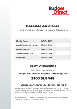 Roadside Assistance
