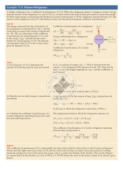 PWE 15-8: Kitchen Refrigerator