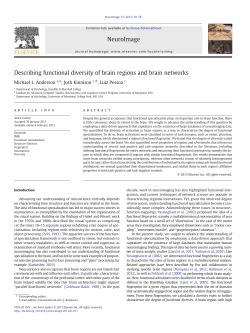 Describing functional diversity of brain regions and brain networks