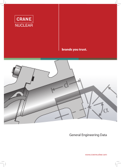 General Engineering Data