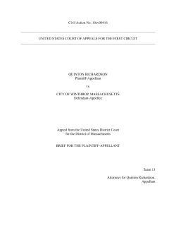 UNITED STATES COURT OF