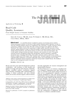 The Practice of Informatics