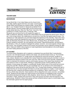 The Cold War - Distribution Access