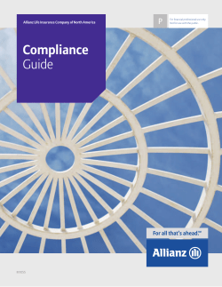 Allianz Compliance Guide